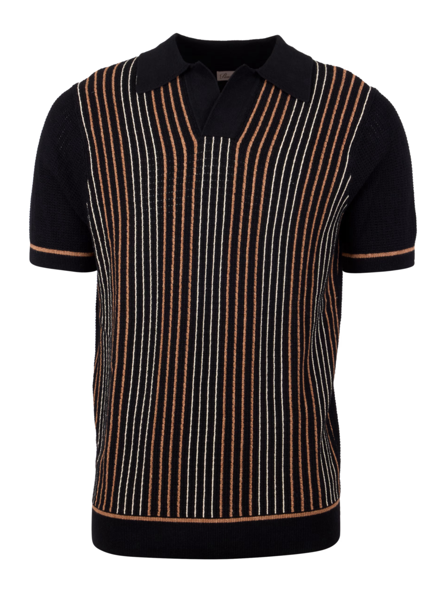 Stenstroms Knitted Polo Shirt